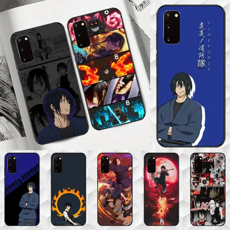 

Benimaru Shinmon Fire Force Anime Phone Case For Samsung A30 A20 A20S A10 A10S A9 A8 A6 A6S A40 STAR Lite Cover Coque