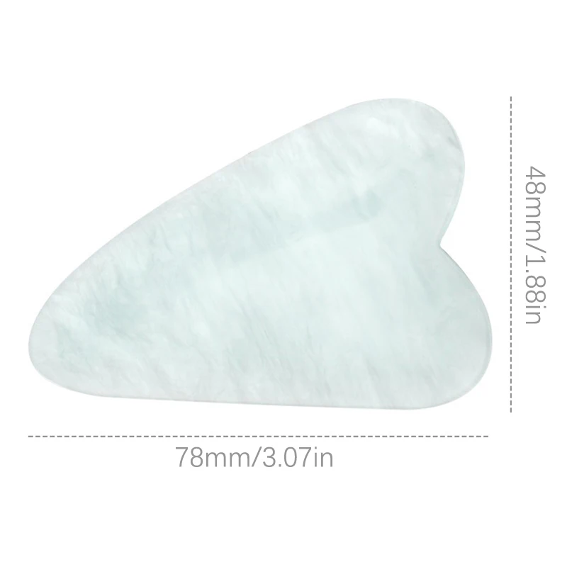 Сверхтонкий Нефритовый камень Guasha для массажа лица Инструменты подтяжки