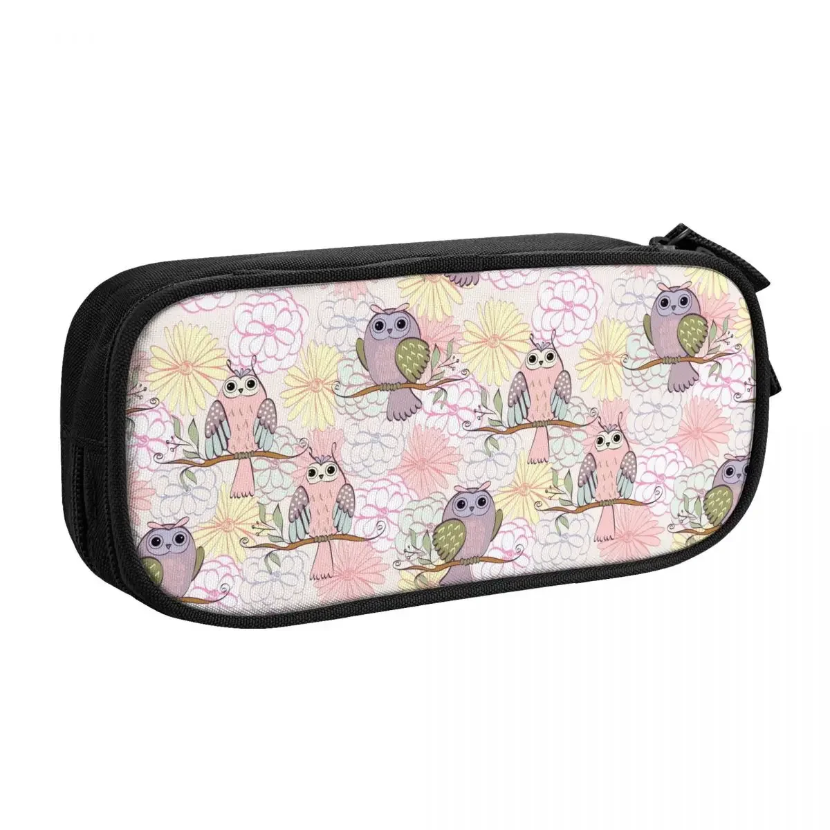 Kawaii на заказ милые пеналы с совой для девочек и мальчиков большая коробка