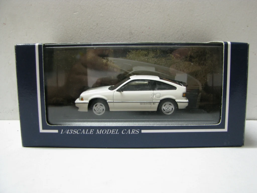Фото Коллекционная модель автомобиля SAPI BALLADE SPORTS CR-X Si (белый) 1985 года, масштаб 1:43, из литого сплава, сувенир, украшение для витрины №2