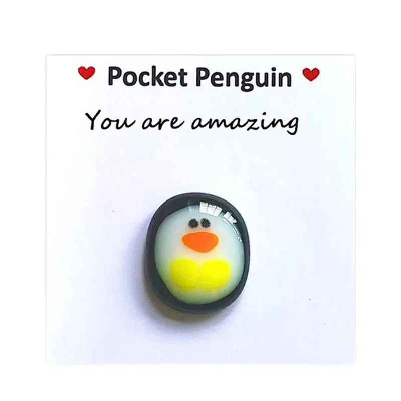 

Cute Pocket Penguin Hug Miniature Penguin Pocket Hug Gift For Her Little Penguin Love Gifts For Valentines Birthday Wedding