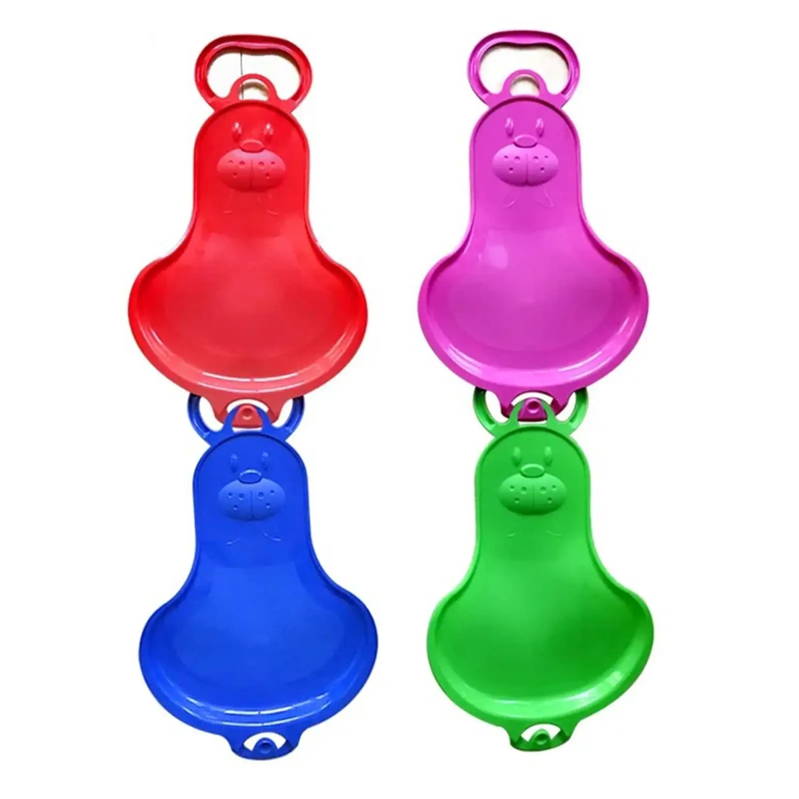 

Winter Snow Sled Sledding Sleigh Kids Sledge Ski Board Fun Toy Toboggan for Yard Grass, Sand, Skate Lawn Boys Girls Sports