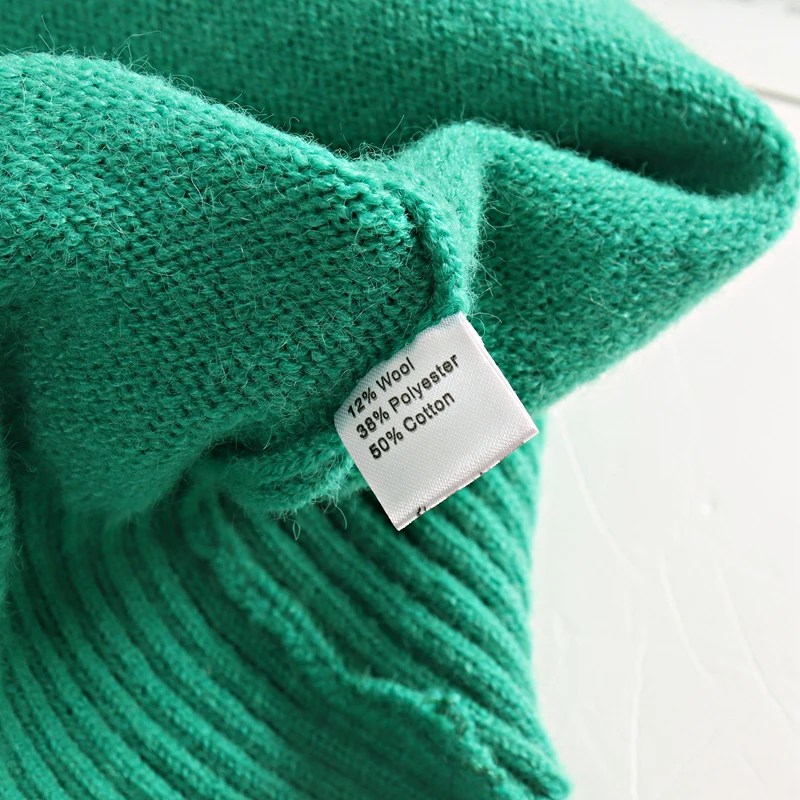 Женский кашемировый свитер GIGOGOU теплый костюм из двух предметов с высоким