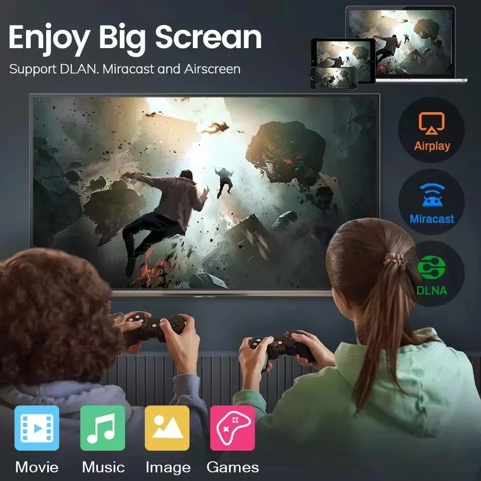 

Stable Smart TV Media player for Android Box 1G 8GB 2G 16GB H.265 2.4G Wifi Amlogic s905 Google Play 4K Ultra HD PC