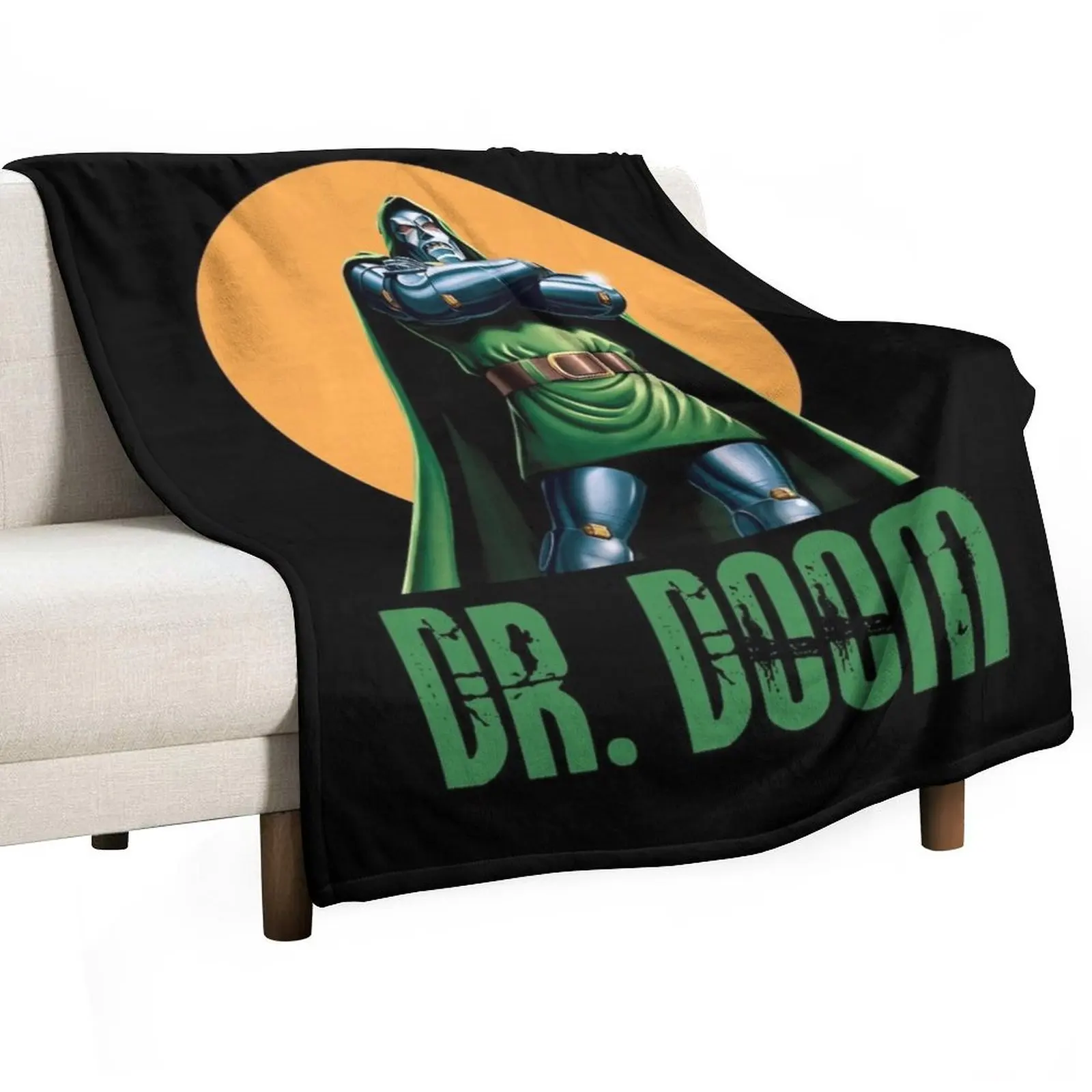 Одеяло Dr. Doom Doctor плюшевое