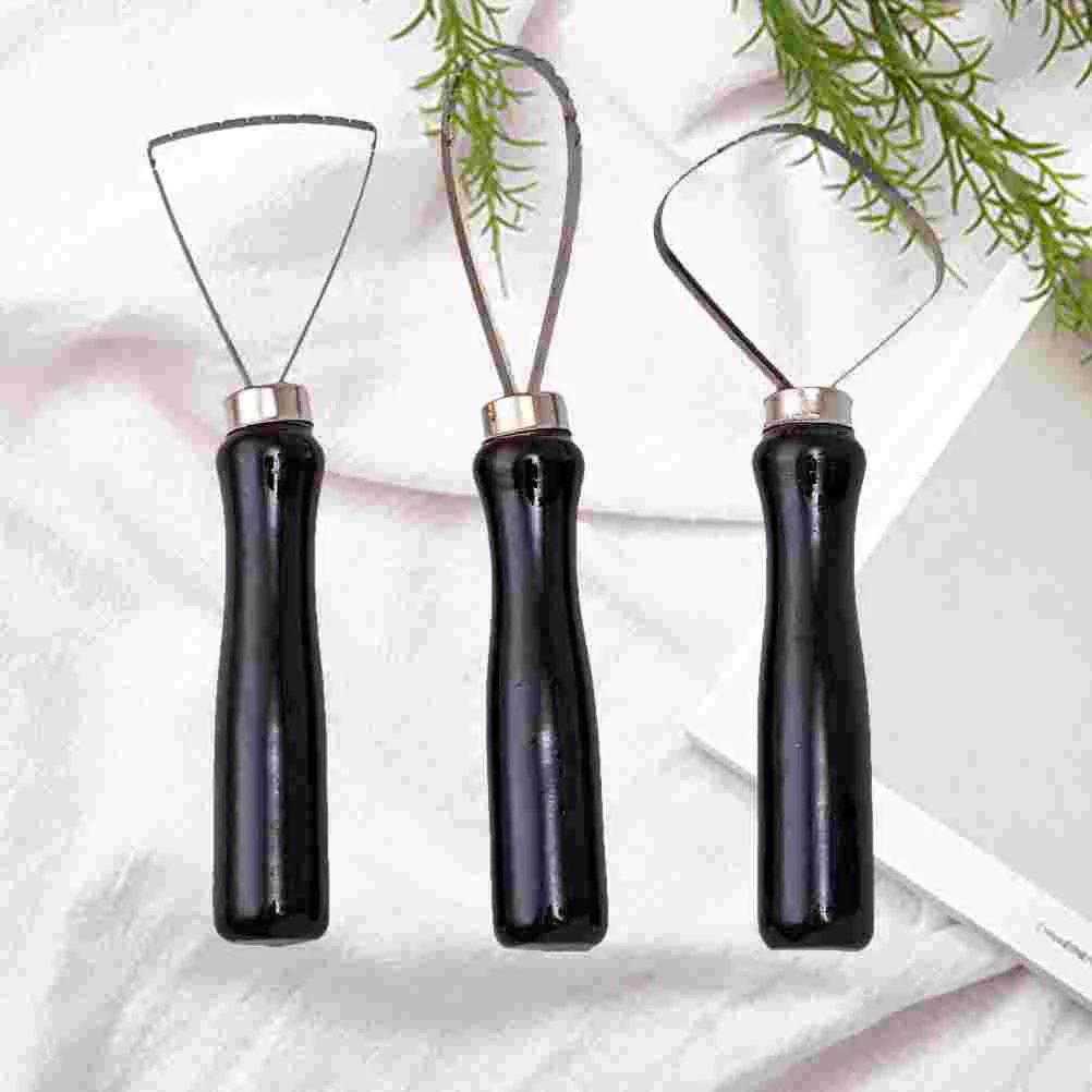 

3pcs Sculpture Scraper Handle Creative Durable Professional Scraper for Friends Family Co-worker