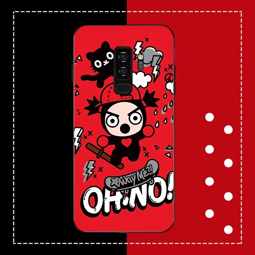 Pucca And Garu Phone Case For Samsung Note 8 9 10 20 Pro Plus Lite M 11 30 21 31 51 A 22 42 02 03