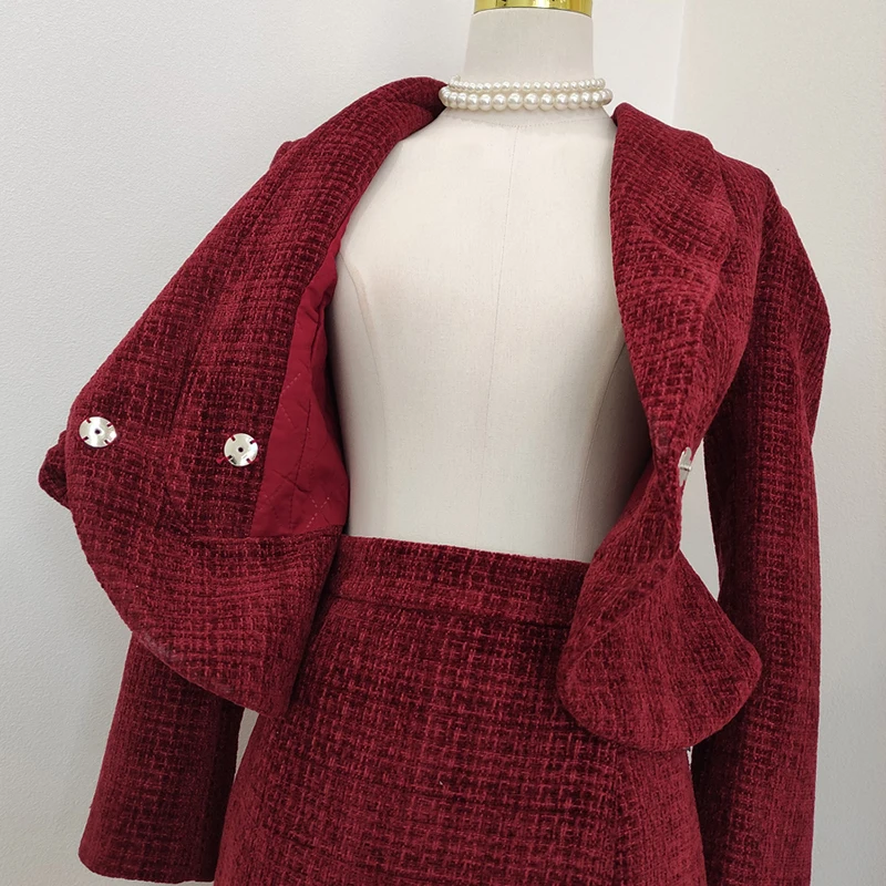 KBQ однотонный шикарный комплект из двух предметов для женщин туника с длинными