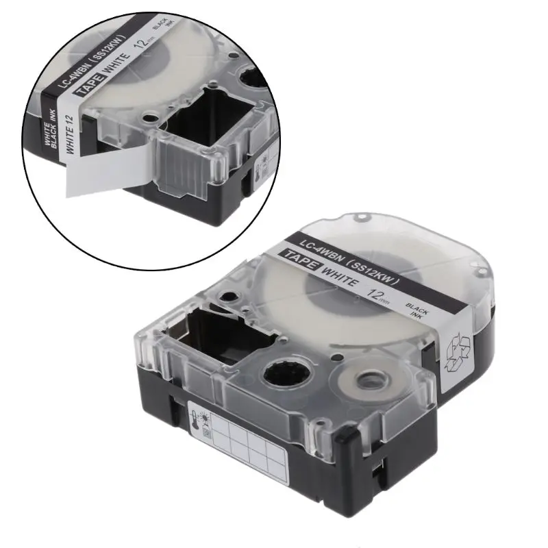 Лента для печати этикеток Y1UB 12 см SS12KW LC-4WBN9 LW-300 LW-400 LW-600P