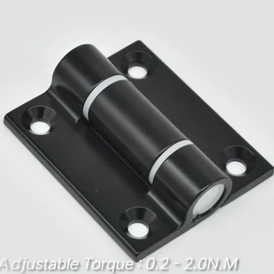 XK506 Electrical Cabinet door hinge/Intermediate shaft adjustable Invisible torque hinge for folding door 65mm*55mm*4.5mm 10pcs