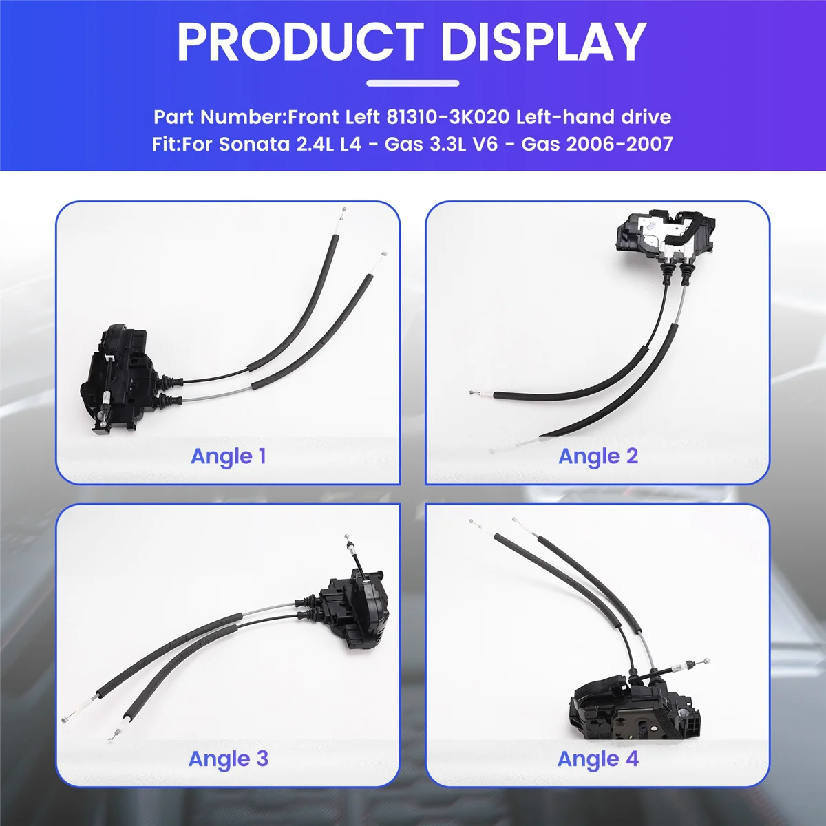 Привод дверного замка автомобиля Двигатель защелки для 2 4 л L4-газ 3 V6-газ 2006-2007 B