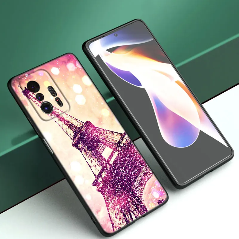 Чехол для телефона с изображением Эйфелевой башни Парижа Xiaomi Mi 10T 11i 11T Note 10 11 Lite NE F1