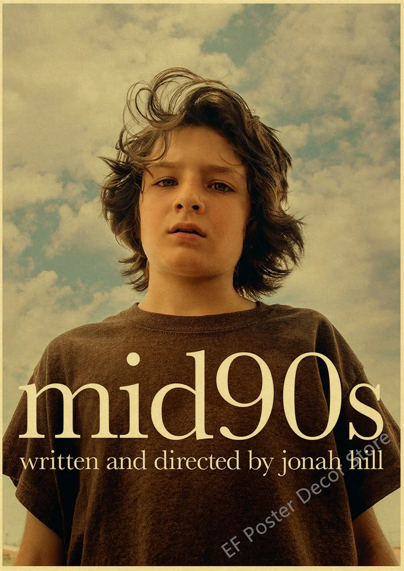

Постеры с фильмами «Лунный свет/Mid90s/Akira» на крафтовой бумаге