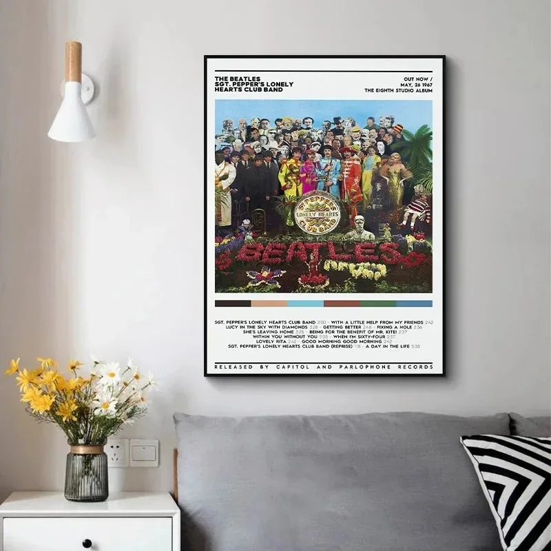 Современный стиль R-Rolling Stone Tame Impala Обложка альбома Художественный холст с принтом