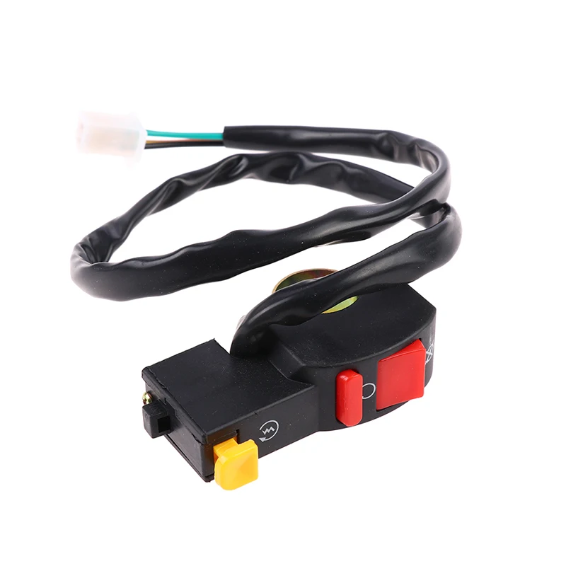 

Motorcycle Switch 22mm 7/8 Inch Handlebar Electric Starter Off-road ATV Accessories Modified Flameout Start Switch