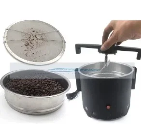 110 В/220 В Koffiebonenkoeler Met Blender 500G Koffie Gebraden Радиатор Koelplaat Koffieboonkoeler 5 мм/40 Mesh Scherm