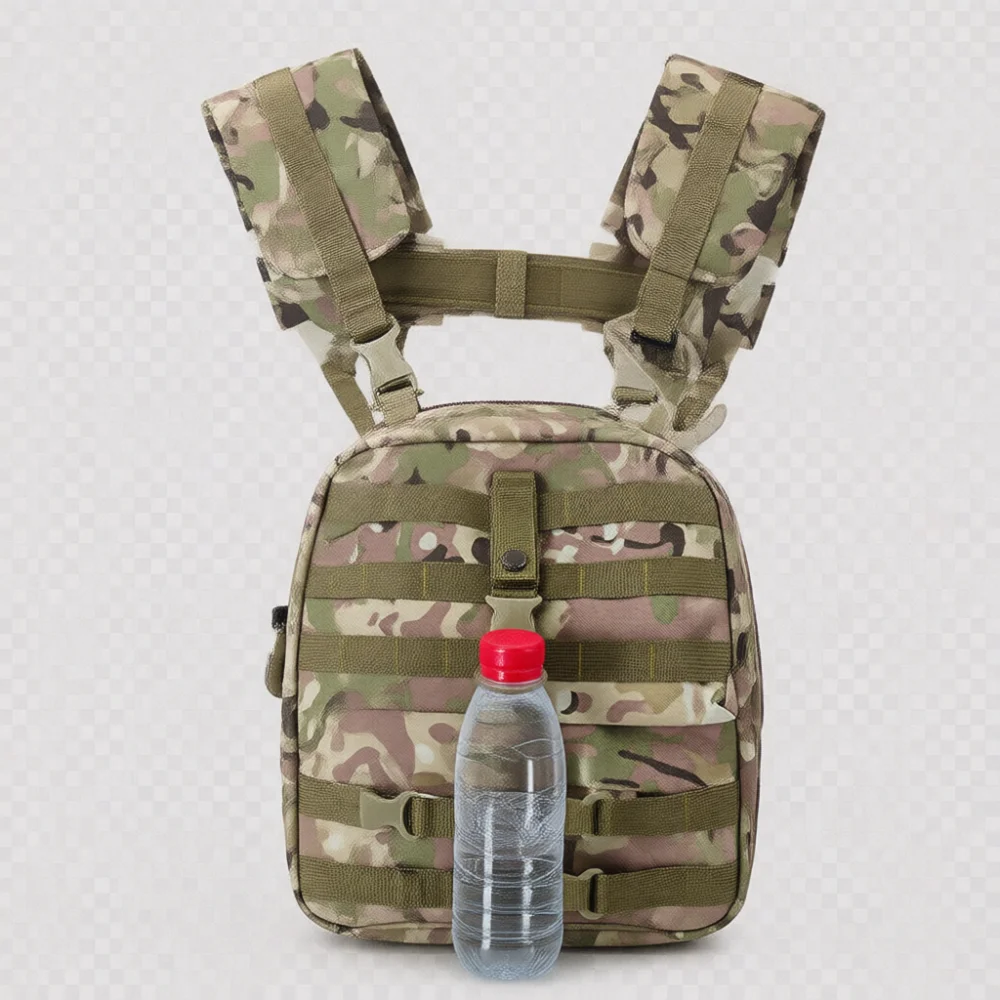 Фото Крепление для бутылки с водой, тактический аксессуар Molle, снаряжение для альпинизма, крючок для ремня для выживания на природе, для кемпинга. №3
