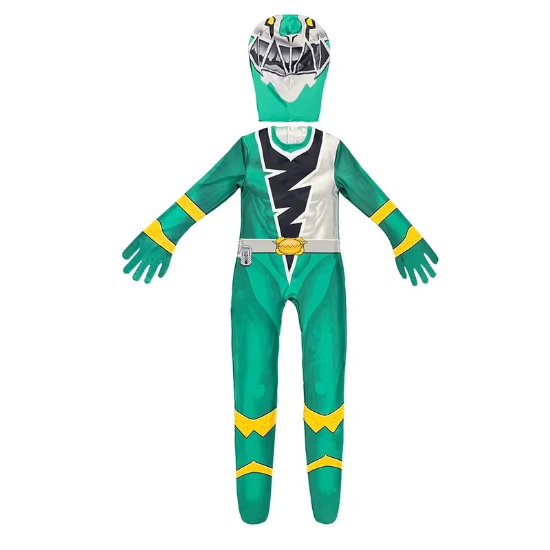 Взрослые дети power kishingyu Sentai ryusoulger косплей костюм красный человек-паук для