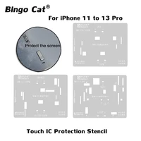 amaoe lcd screen cable ic protection stencil special for iphone 11 to 13 pro max touch ic chips griding no hurt flex tool