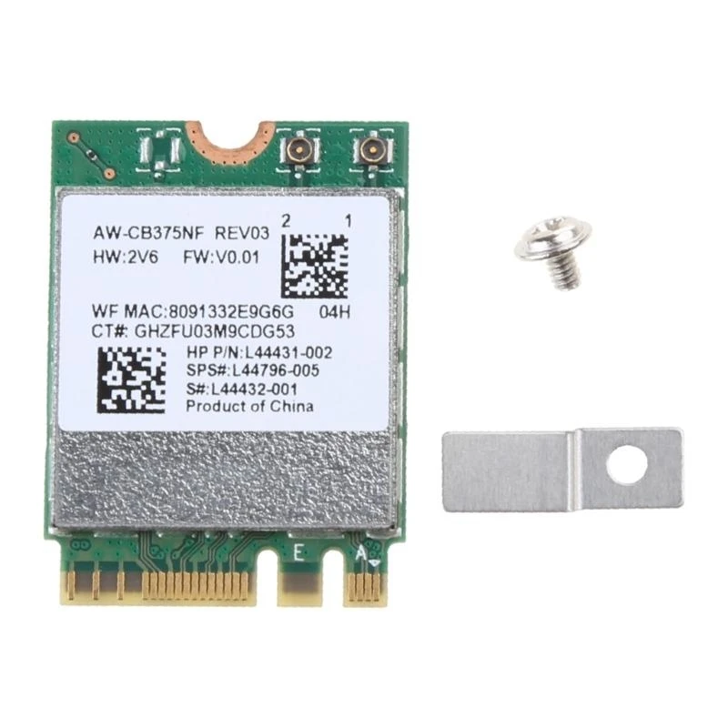 Фото Половина Mini PCI-E-сетевая карта 2.4 1200M WLAN WIFI CARD RTL8822CE 802.11AC №5