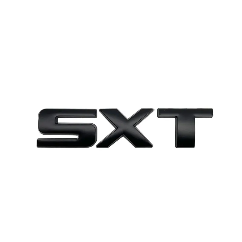 

Металлический 3d-логотип SXT, эмблема для стайлинга автомобиля, значок с логотипом для зарядного устройства, переводная наклейка с надписью на задний багажник, автомобильные аксессуары