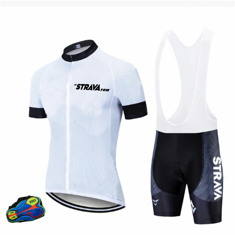

Men's Short Sleeve Cycling Jersey With Bib-short 2022 New Cycling Set Breathable Bicycle Uniform Racing Sport Mountain Bike Suit