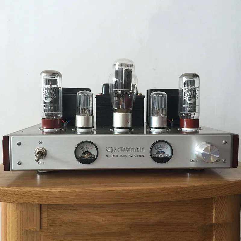 High-quality EL34 Tube Power Amplifier Fever Grade Single-ended Class A HIFI Audio Integrated | Электроника