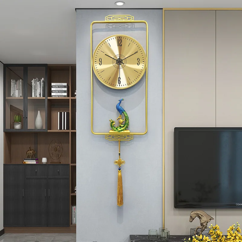 

Kitchen Home Wall Clock Decor Silent Pendulum Living Room Wall Clock Modern Design Luxury Decoracion De Hogar Home Decoration