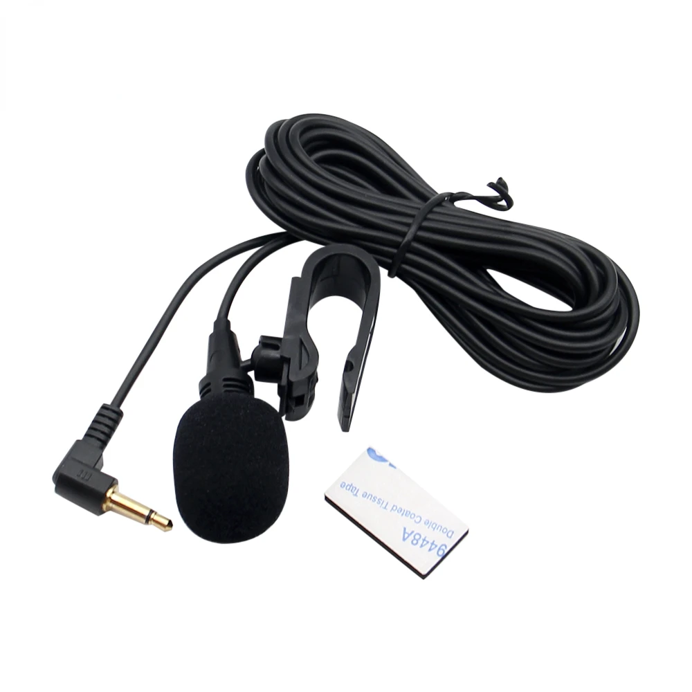 

Professionals Car Audio Microphone 3.5mm Jack Plug Mic Mono Mini Wired External Microphone for PC Auto Car DVD Radio NEW