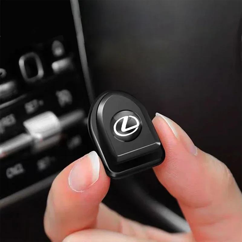 Фото Для Lexus ES RX NX LS RC IS250 IS300 RX350 LS500 CT200 NX350 LX600 NX260 GX550 2 шт. Автомобильные внутренние крючки, держатель для хранения, органайзер №1