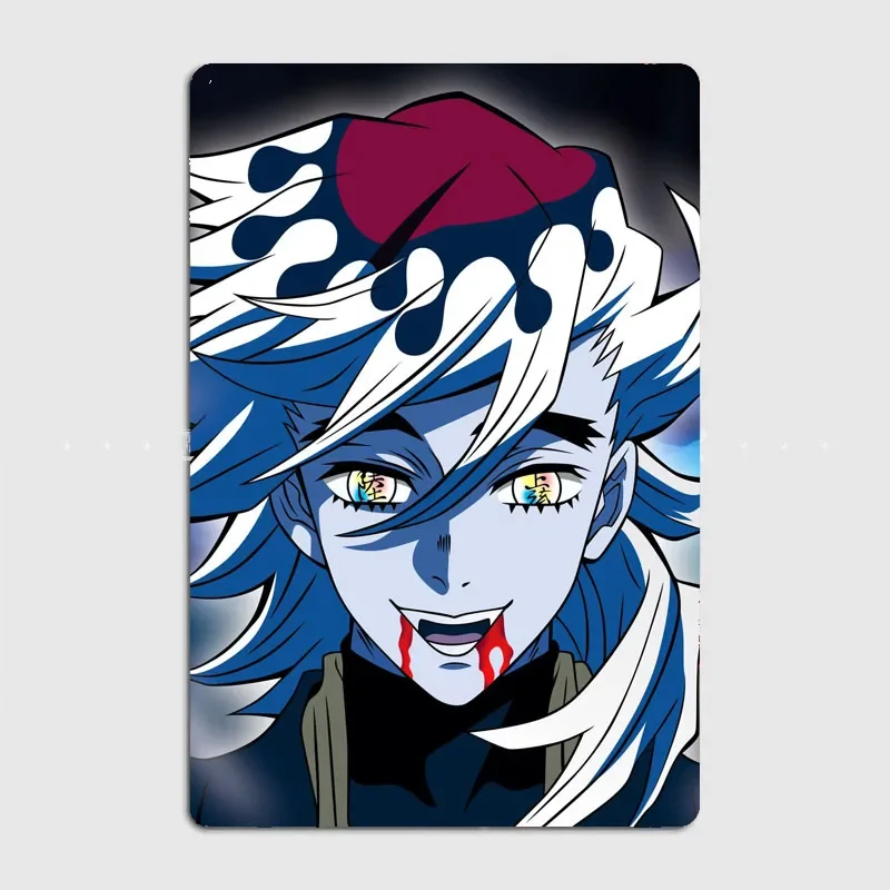 Декоративные неоновые постеры Doma в виде демонов для украшения комнаты мотоцикла