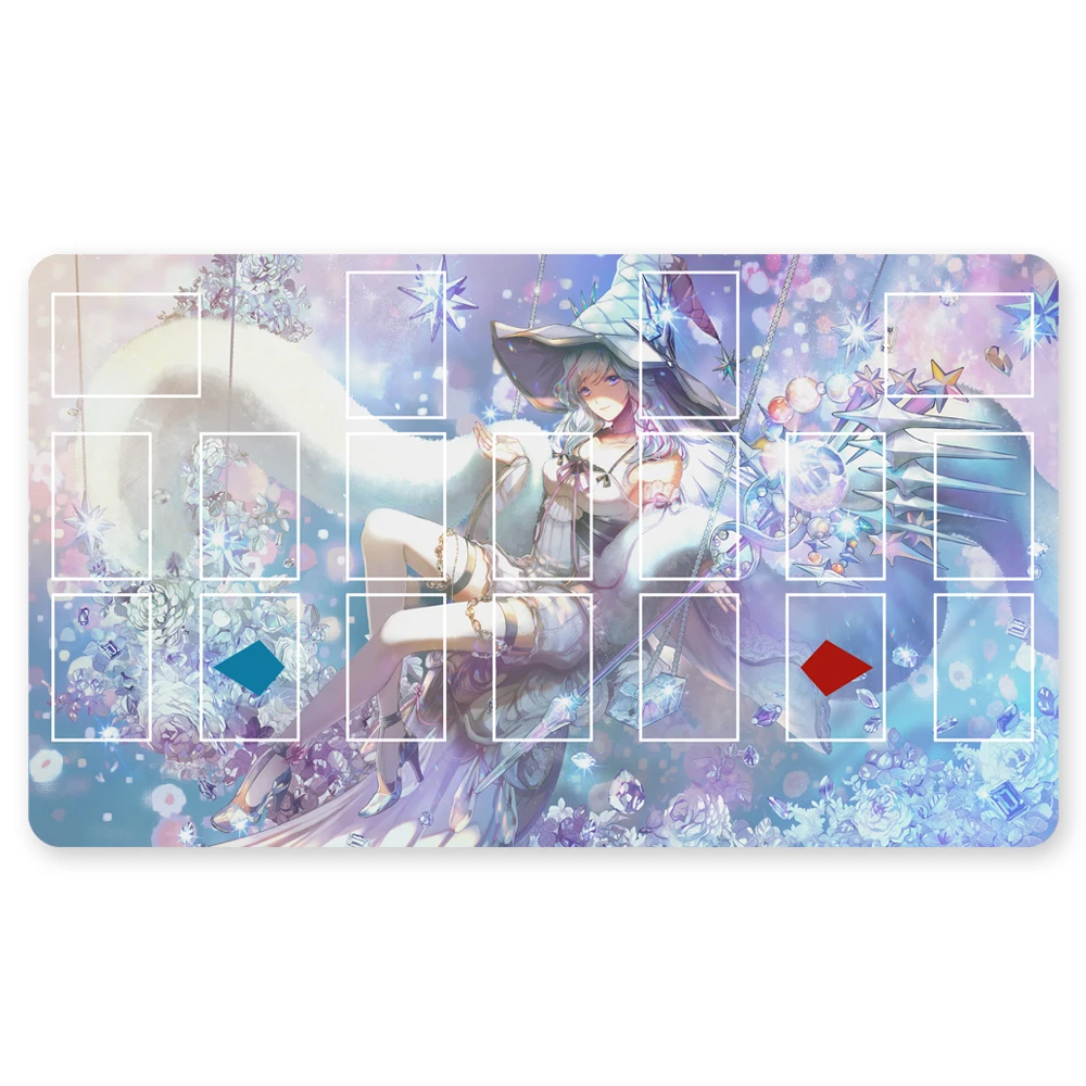 

1187965 - TCG Playmat Blue-eyes Ultimate Dragon Dark Magician Duel Monsters Playmats Compatible for YuGiOh OCG TCG CCG+Free Bag