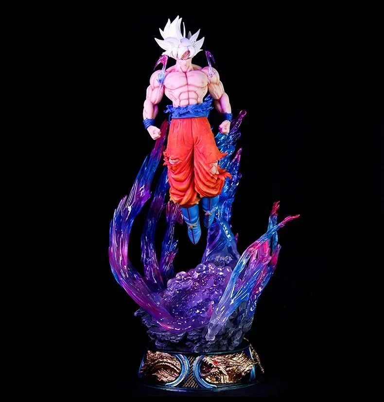 Фото Фигурки Dragon Ball 21-30 см, модель слепых коробки, коллекционные фигурки, подарки, аниме, экшн-фигурка, сюрприз Super Saiyan Goku Vegeta №4