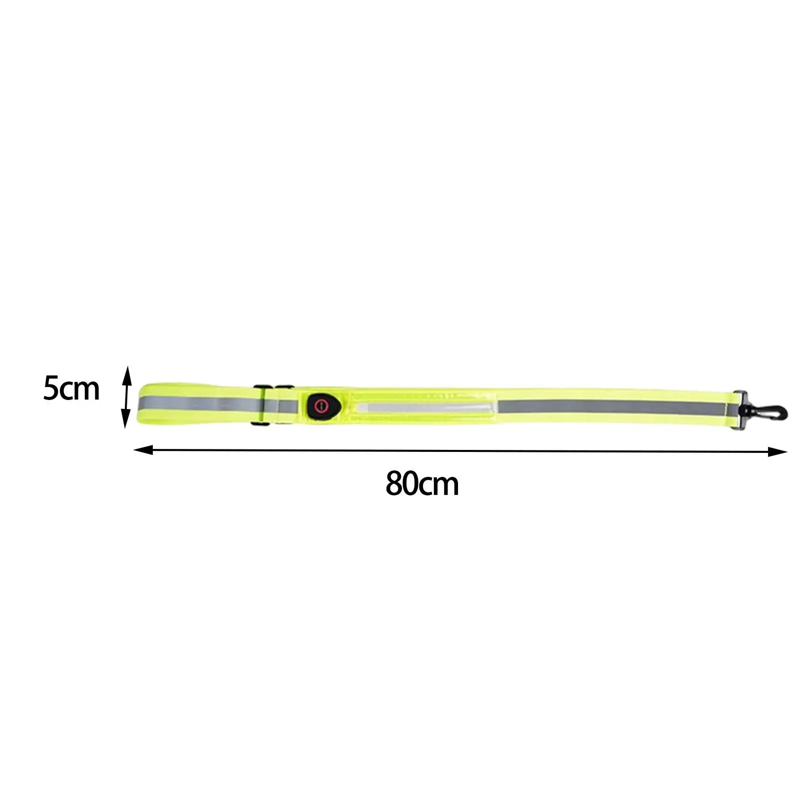 

Светоотражающий светильник с заряжаемым от USB мигающим свесветильник, наплечный ремень с крючком для бега, ночной прогулки, велоснаряжения