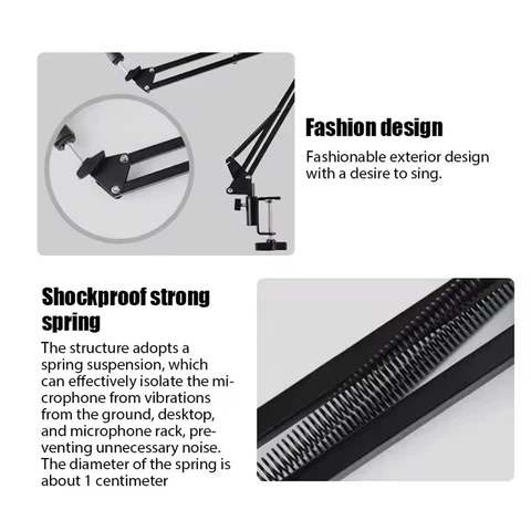 BSLIUFANG Профессиональная гибкая стойка для микрофона