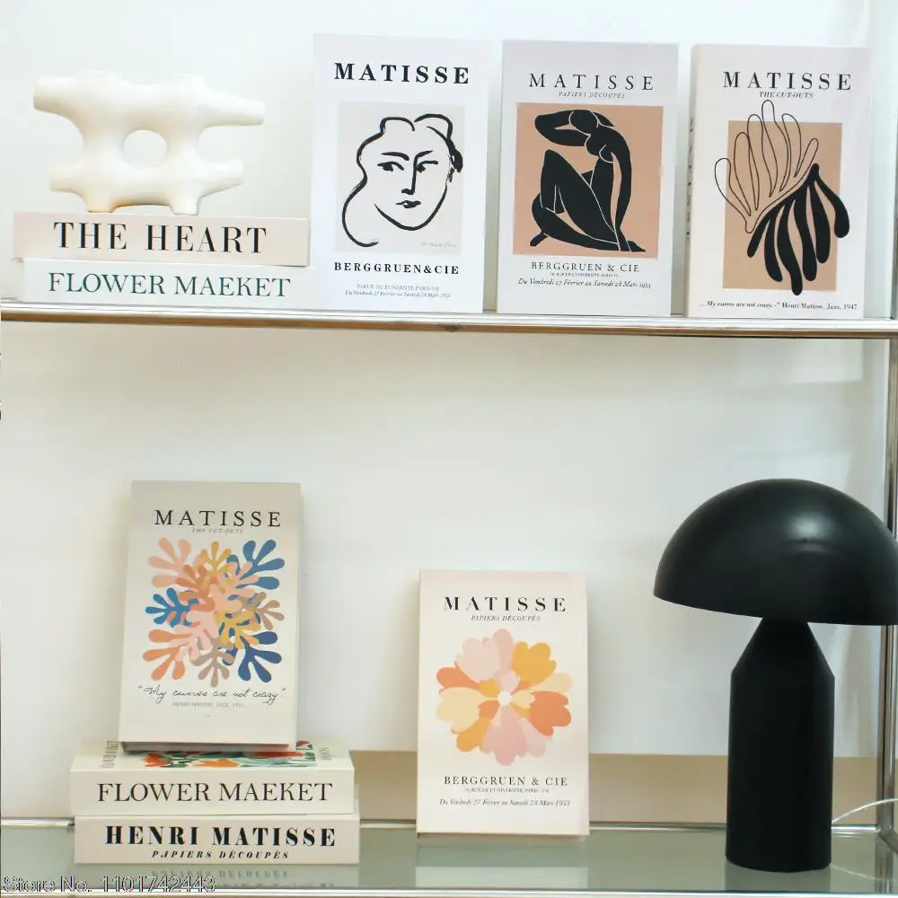 

Fake Books for Decoration Desk Accessories Vintage Office Aesthetic luxury Living Room Nordic Bedroom Home Cafe Bar Decor Book