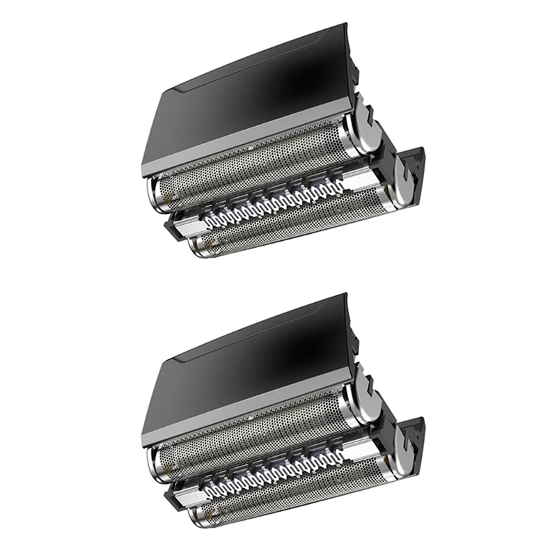

2X Electric Shaver Head Replacement For Braun 52B Series 5 Foil And Cutter Cassette