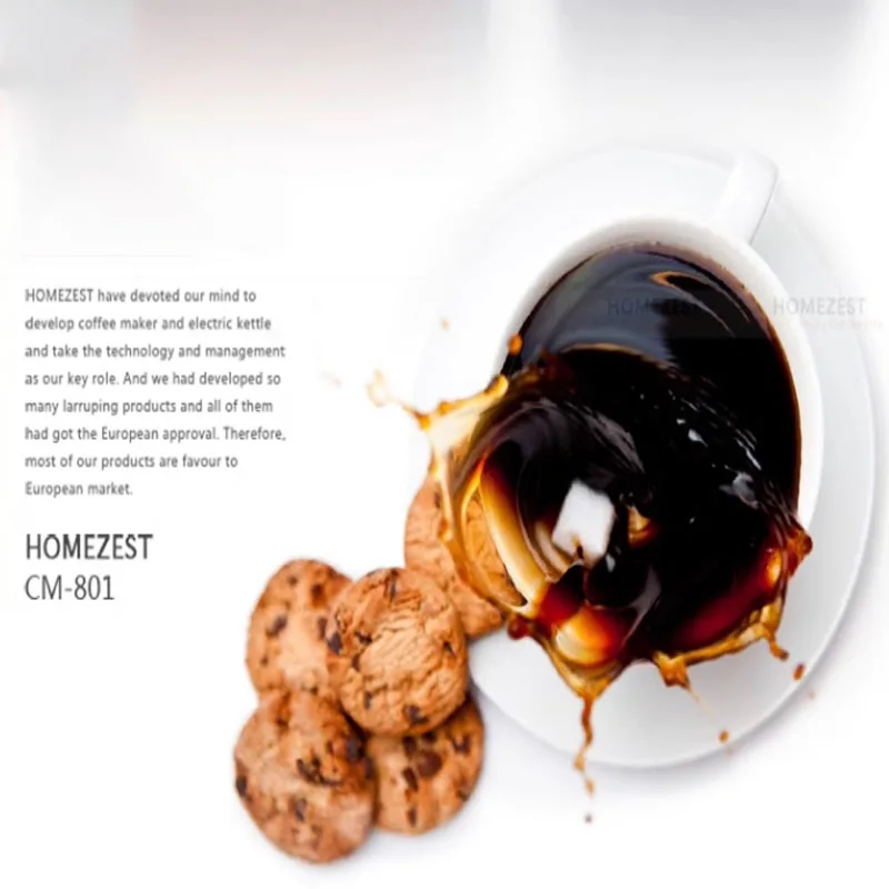 Маленькая американская кофеварка Кухонная техника полностью автоматическая