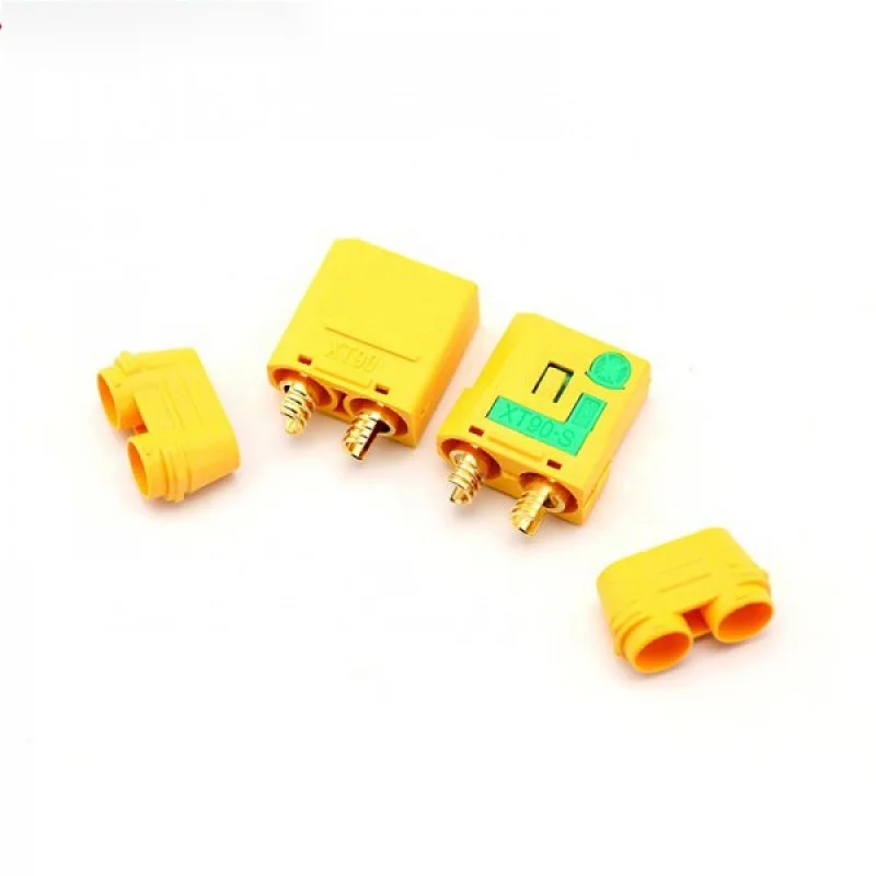 

XT90S XT90-S XT90 Anti-Spark Male Female Bullet Connectors Cover Sheath Sparkproof For RC ESC Lipo Battery Charger