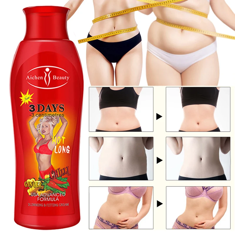 Chili Slimming Cream Moisturizing Lose Weight Promote Fat Burning Speed Up Metabolism Shaping Detox Healthy Body Care 200ml |