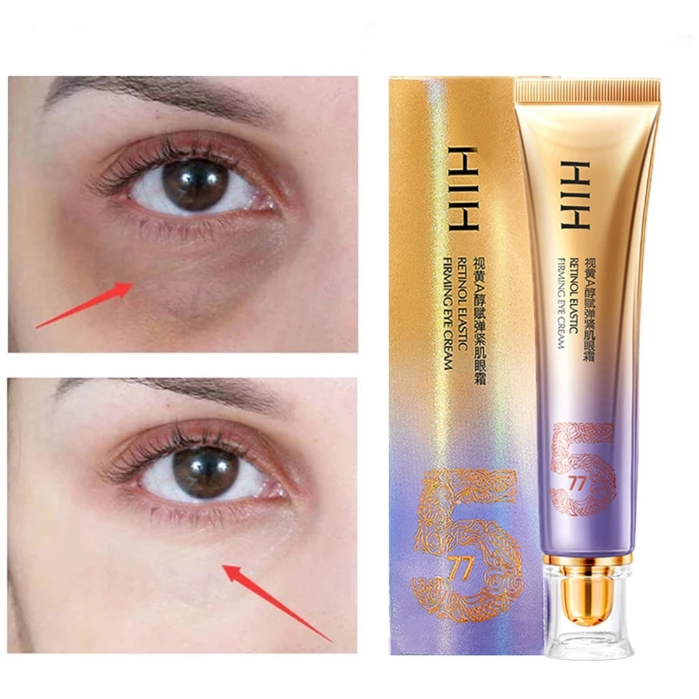 

Retinol Anti-Wrinkle Eye Cream Collagen Anti Dark Circle Anti-aging Gel Hyaluronic Acid Anti-Puffiness Eye Bags Korea Cosmetics