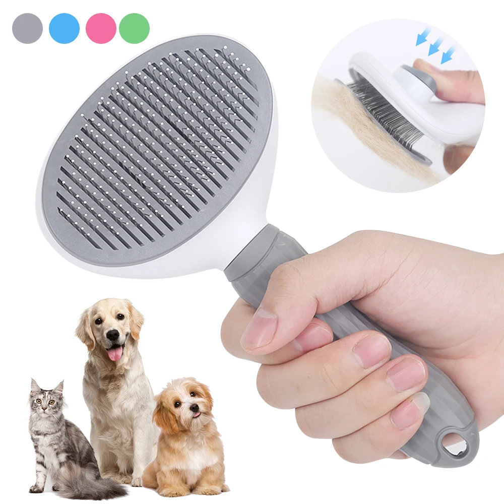 

For Tools Comb Cats Dogs Brush Comb Remover Pets Dog Brush Pet Grooming Hair Accessories Self Dogs Pet Cat Cleaning