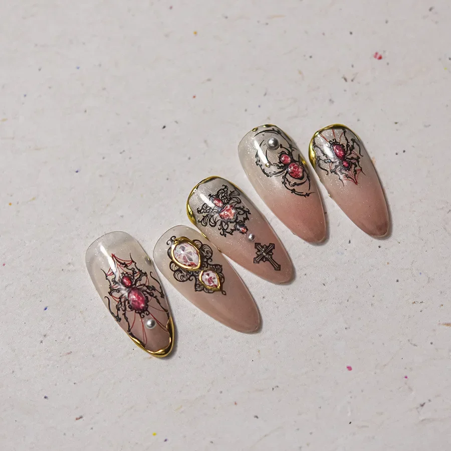 Хэллоуин ужасный кроваво-красный темный паук Lair Snake Высокое качество желе серии