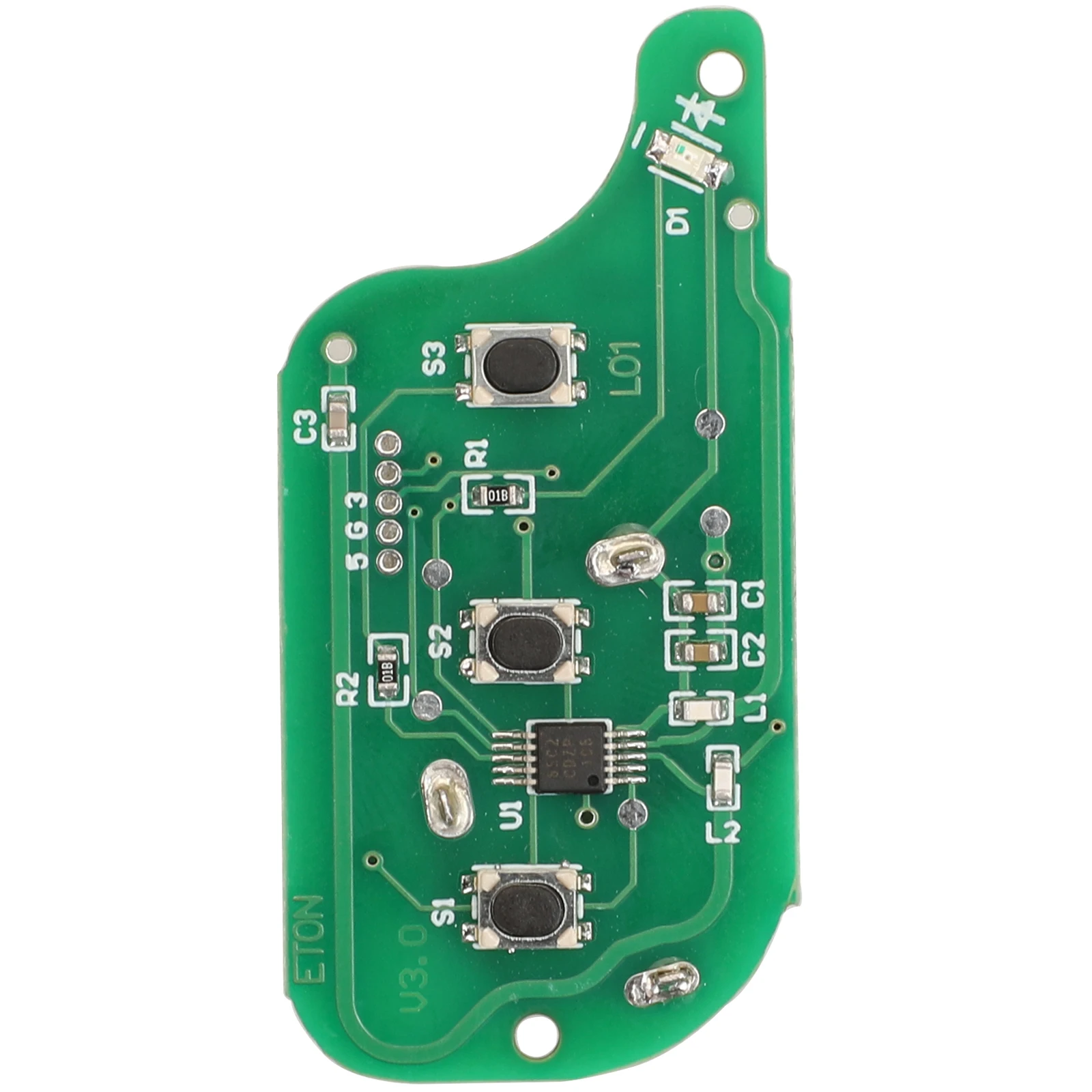 

Jingyuqin Gernuine запчасти 434 МГц ID48 флип-ключ для Great Wall Haval Hover H3 H5 3 кнопки Оригинальные заводские ключи Fob