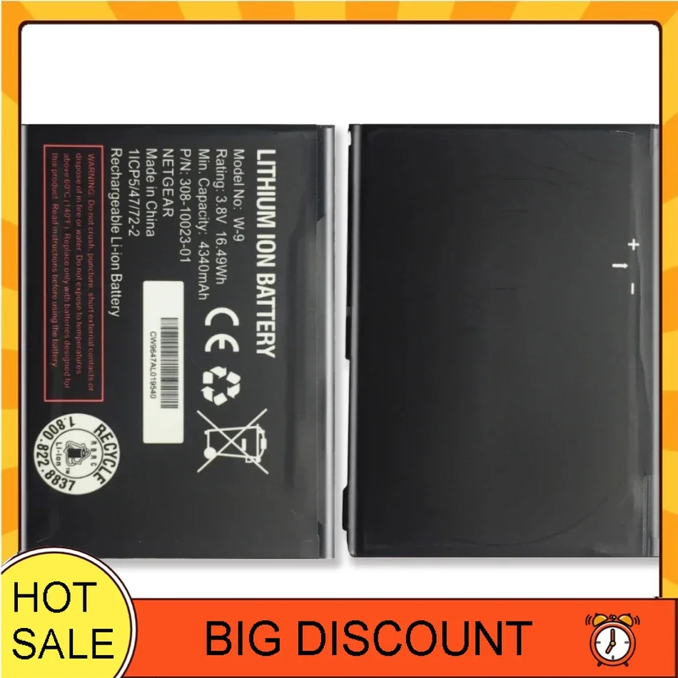 Перезаряжаемая литиевая батарея W9 для Netgear Sierra AirCard W-9 AC810S AC815 AC791L беспроводной