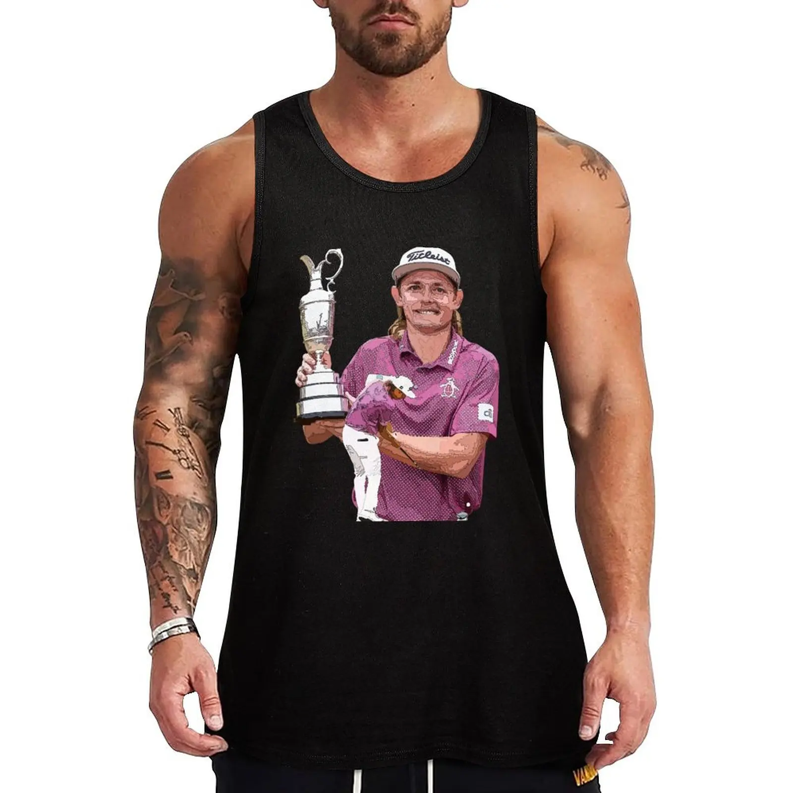 Майка Cameron Smith спортивная одежда для мужчин бодибилдинга мужская рубашка