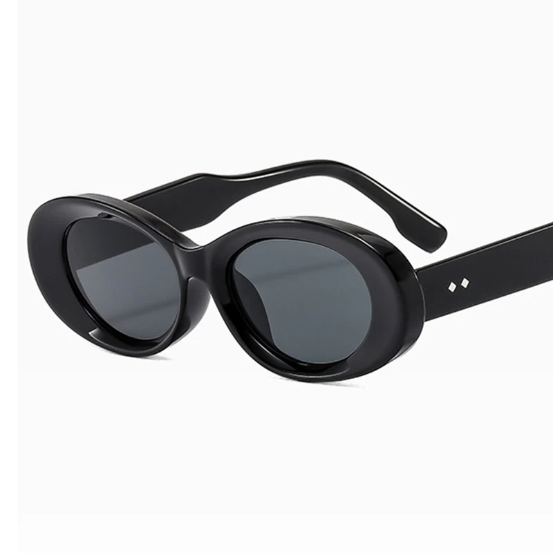 Ретро овальные солнцезащитные очки в маленькой оправе для женщин новые вождения