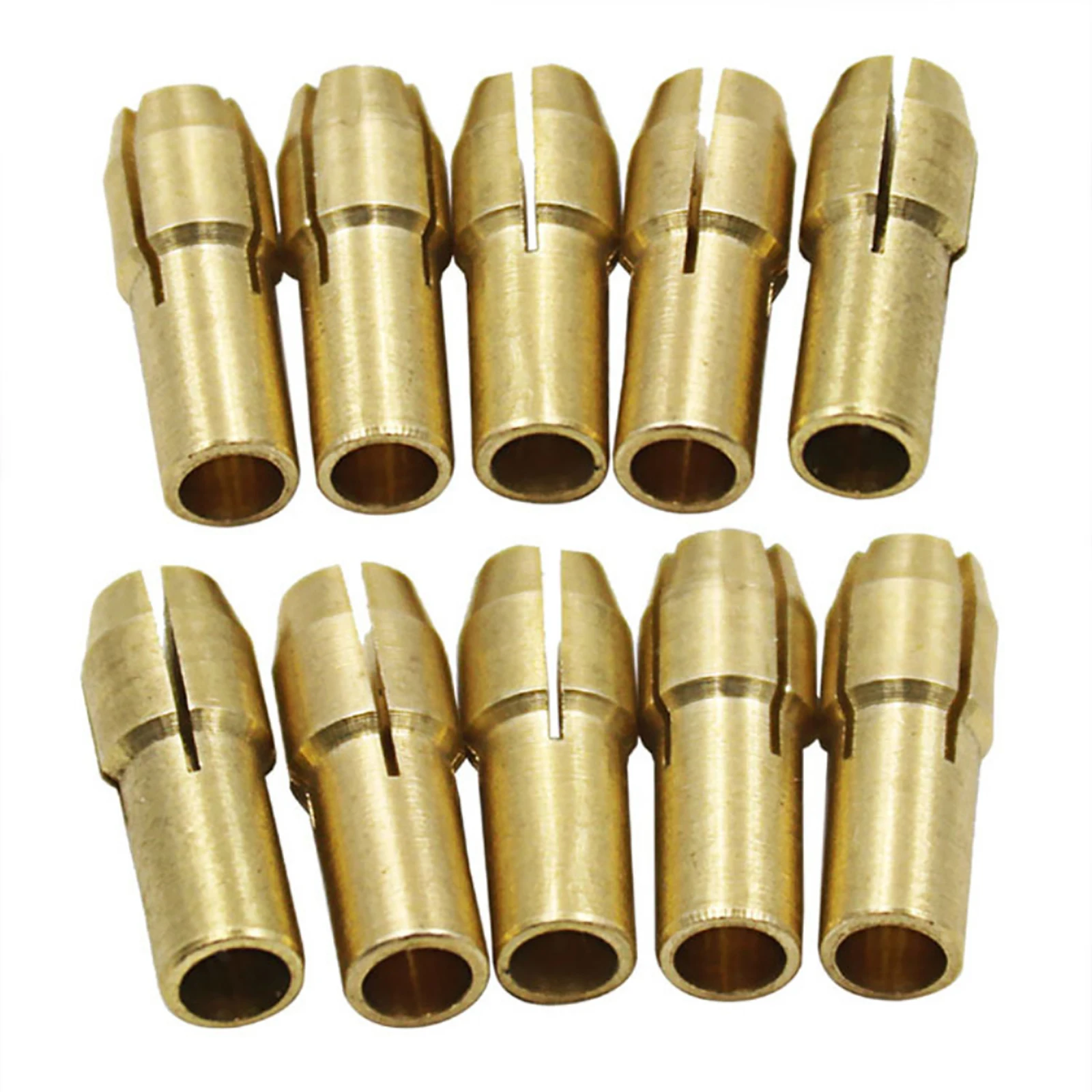 

Pure Copper Electric Grinding Chuck Multi-purpose Three-jaw Copper Electric Grinding Accessories Nut 0.5-3.2mm Copper Clamp