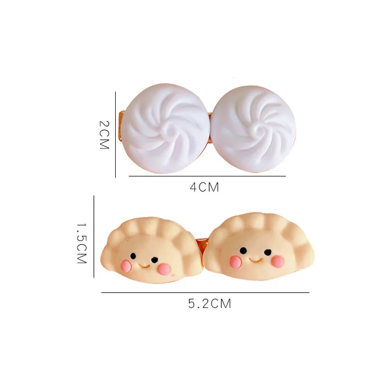 1 шт. заколка для волос в виде Пельменей |