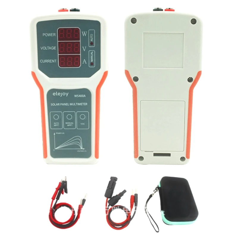 

Multimeter MPPT Tester Testing Power W/ EVA Bag Over Temperature Protection